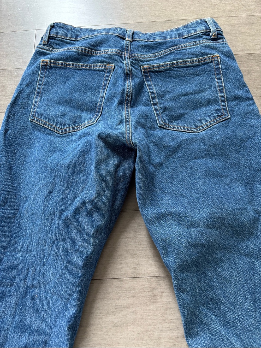 H&M Wide-Leg High-Rise Jeans in Blue Denim - Picture 12 of 14